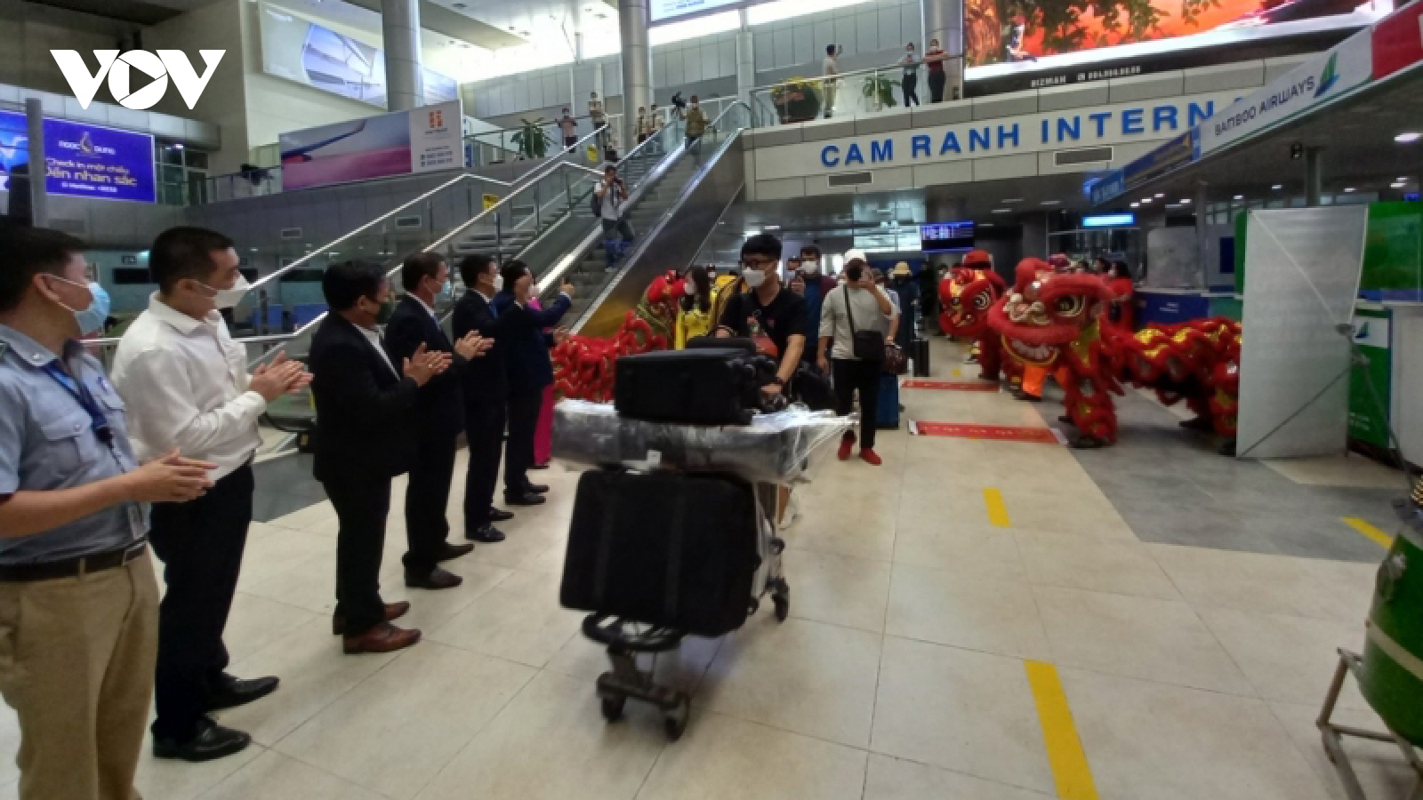 Sân bay Cam Ranh đón chuyến thương mại từ Hàn Quốc đến Khánh Hòa